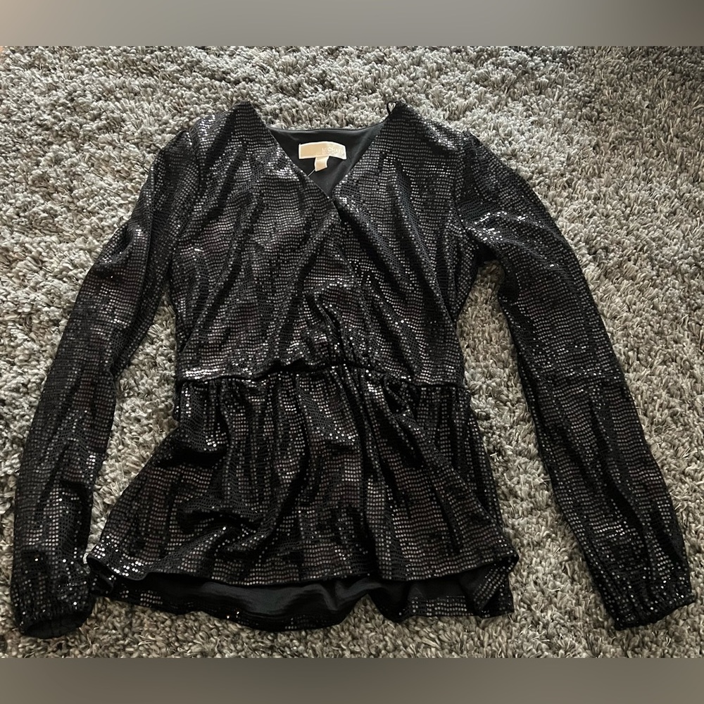 Metallic Crossover Top - Picture 4 of 6